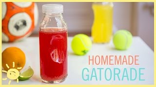 EAT  Homemade Gatorade [upl. by Nashom795]