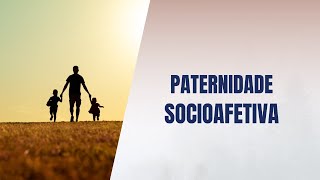 Paternidade socioafetiva [upl. by Eey]