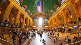 Walking Tour of Grand Central Terminal — New York City 【4K】🇺🇸 [upl. by Irodim]