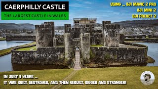 Caerphilly Castle  The Largest in Wales 2nd in Britain [upl. by Mello]