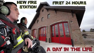 First 24 Hours in a New Fire Station  A Day in the Life [upl. by Lindberg531]