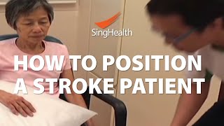 How To Position A Stroke Patient [upl. by Nivri]