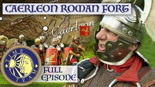 Caerleon Roman Legion Fort In Wales  Time Team [upl. by Ellenij]