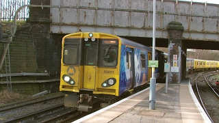 Half an Hour at 216  Birkenhead North Station 1022017  Class 507 508 terminus [upl. by Niwred]