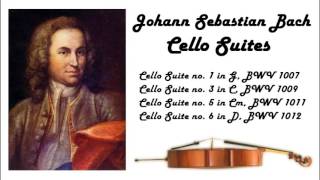 Johann Sebastian Bach  Cello suites in 432 Hz great for reading or studying [upl. by Pega]