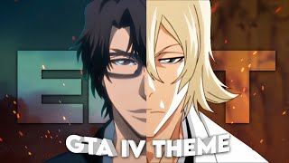 Aizen x Urahara  GTA IV Theme Edit [upl. by Ayrb327]